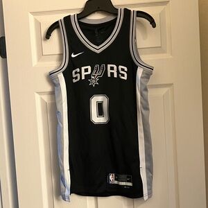 Men's XS Nike NBA Swingman Icon Edition San Antonio Spurs Jersey - Keldon #0 NWT